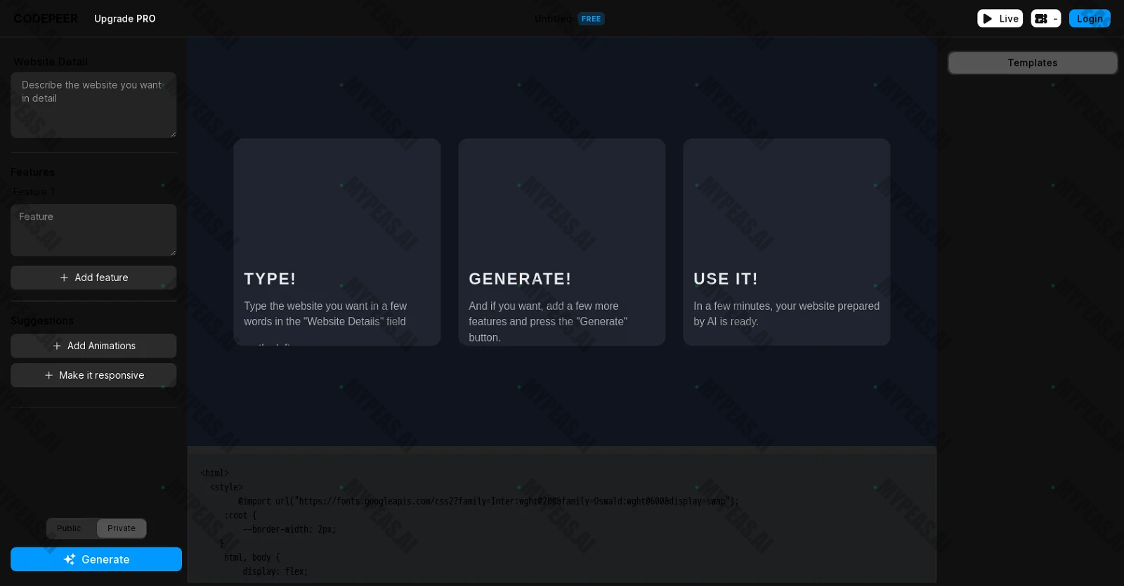 Codepeer screenshot