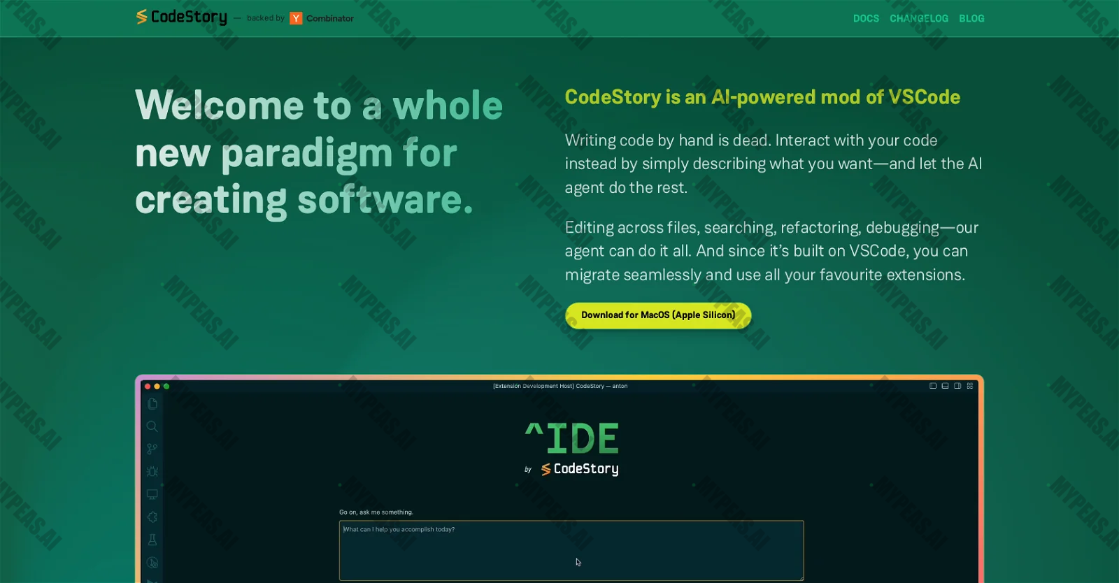 CodeStory screenshot