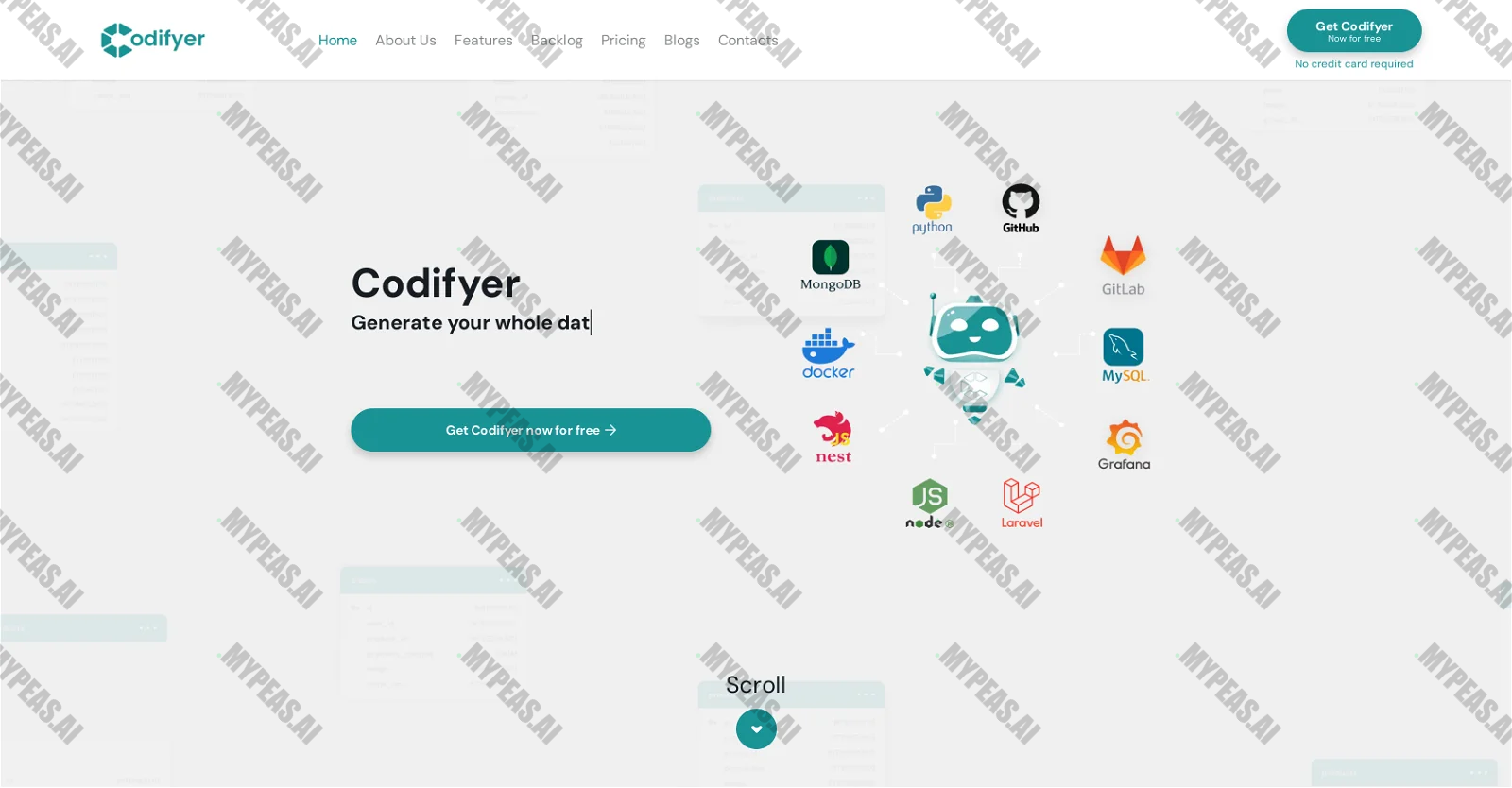 Codifyer screenshot