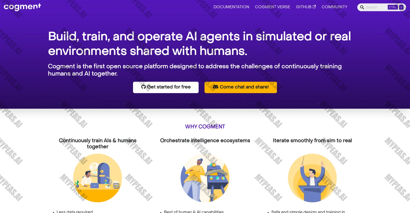 Cogment screenshot