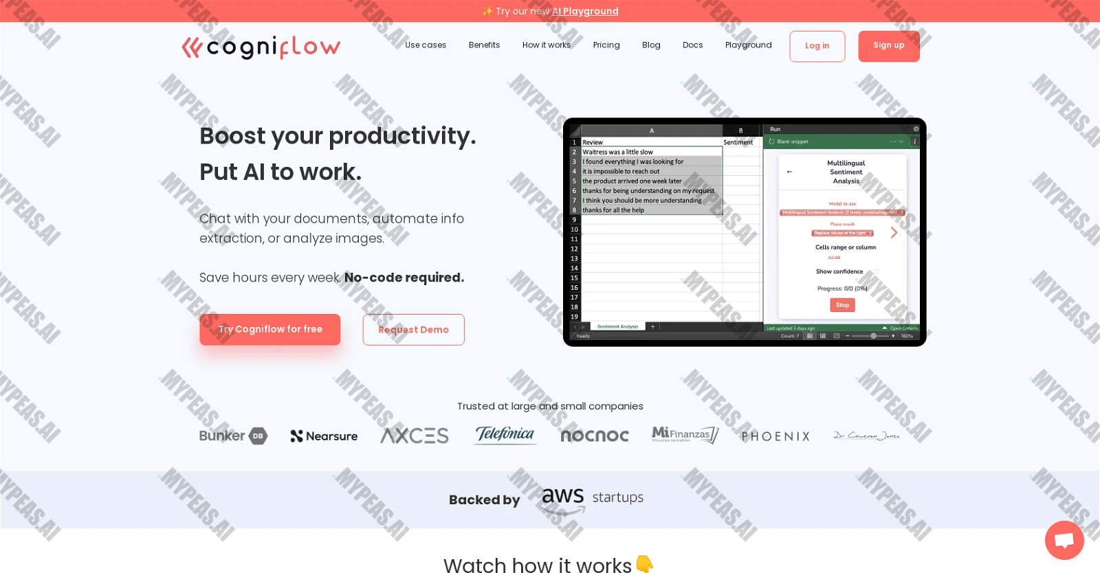 Cogniflow screenshot