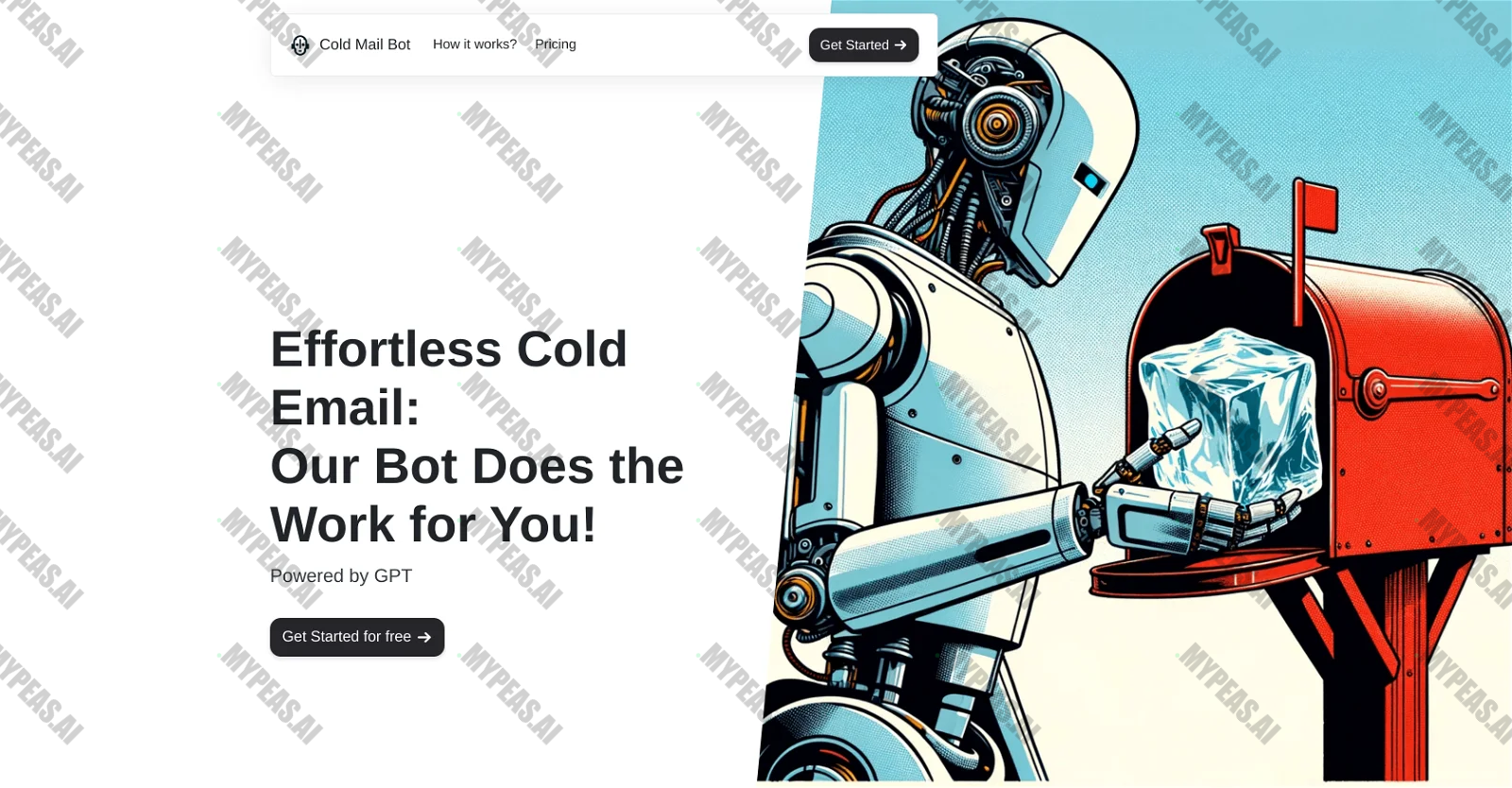 Cold Mail Bot screenshot