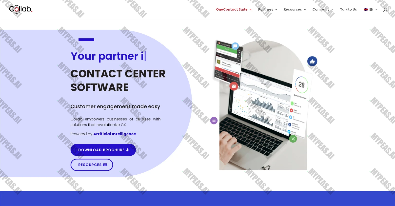 Collab.com screenshot