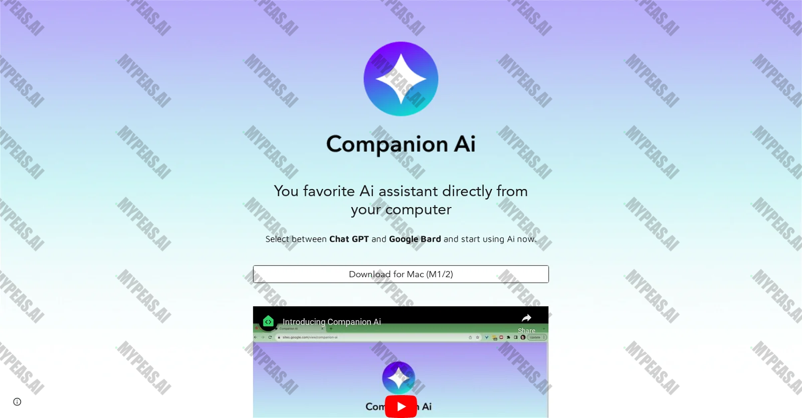 CompanionAI screenshot