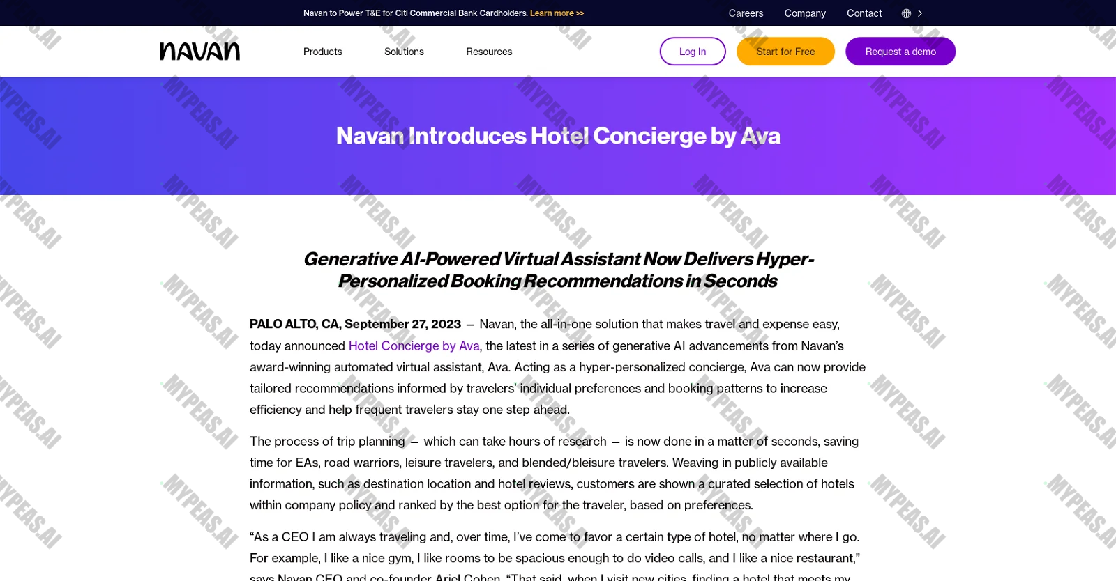 Concierge by Ava screenshot