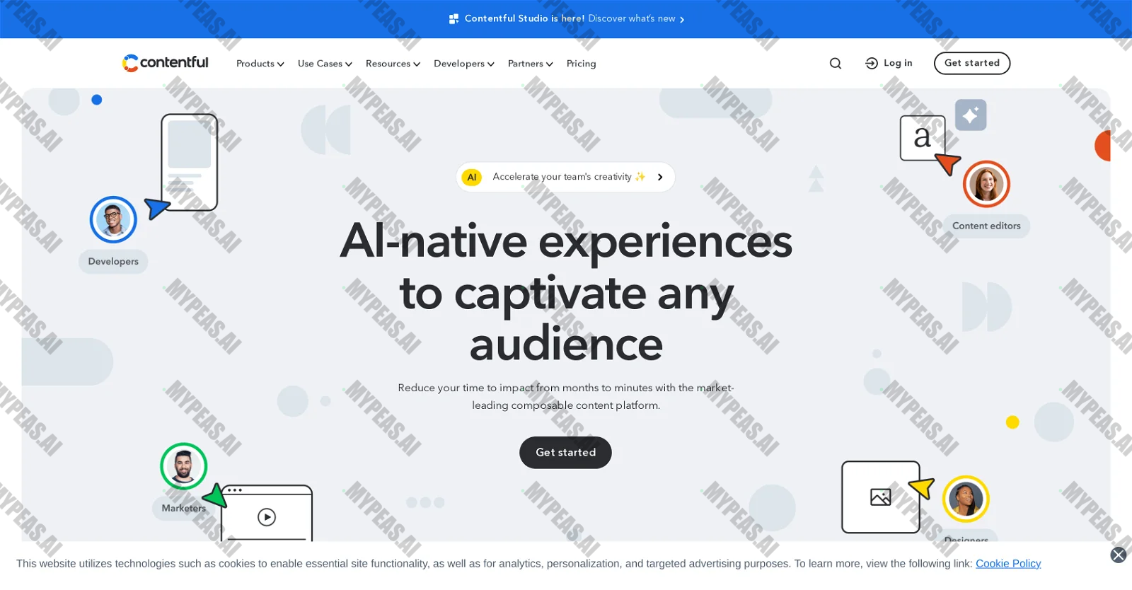Contentful screenshot