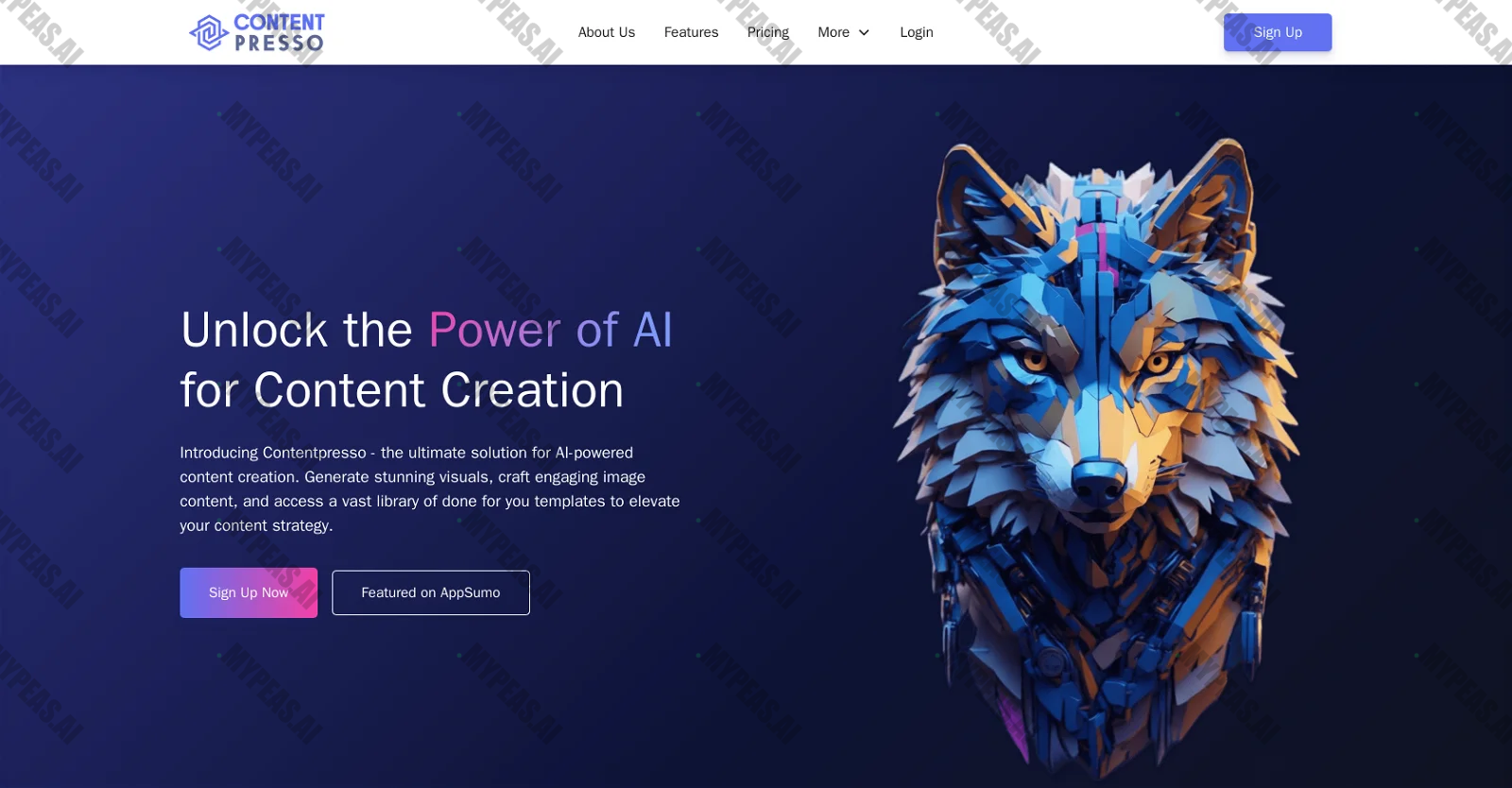 Contentpresso screenshot