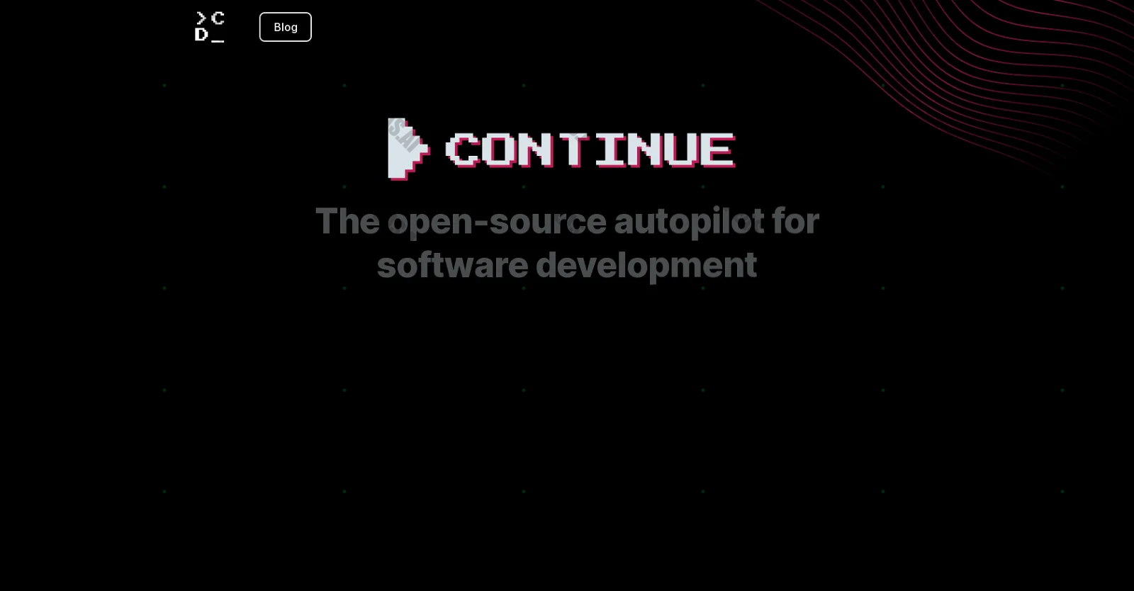 Continue.dev screenshot