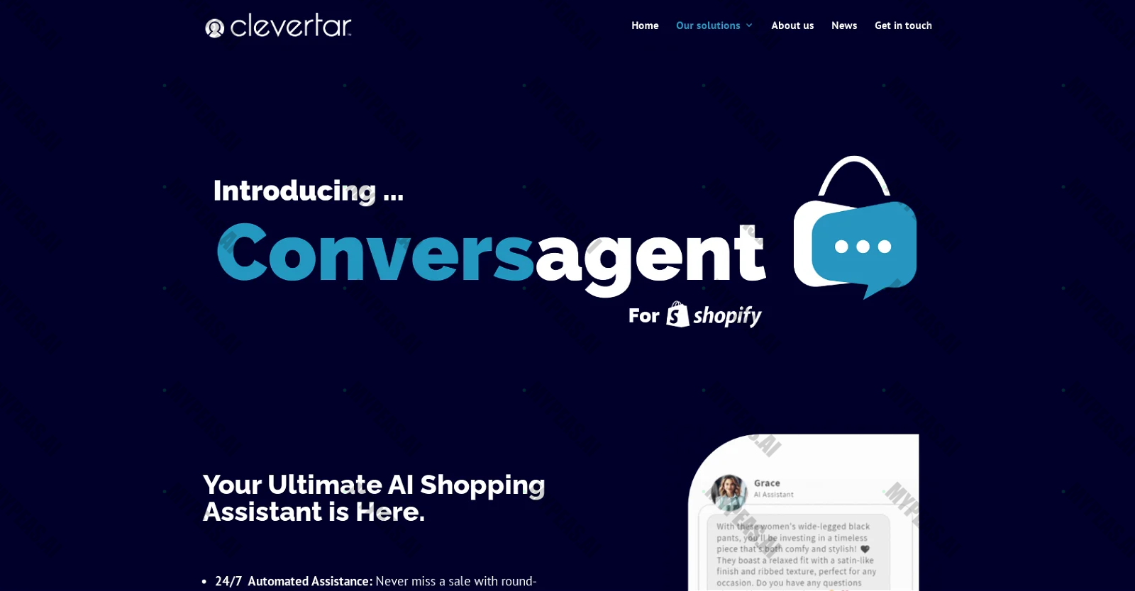 Conversagent screenshot