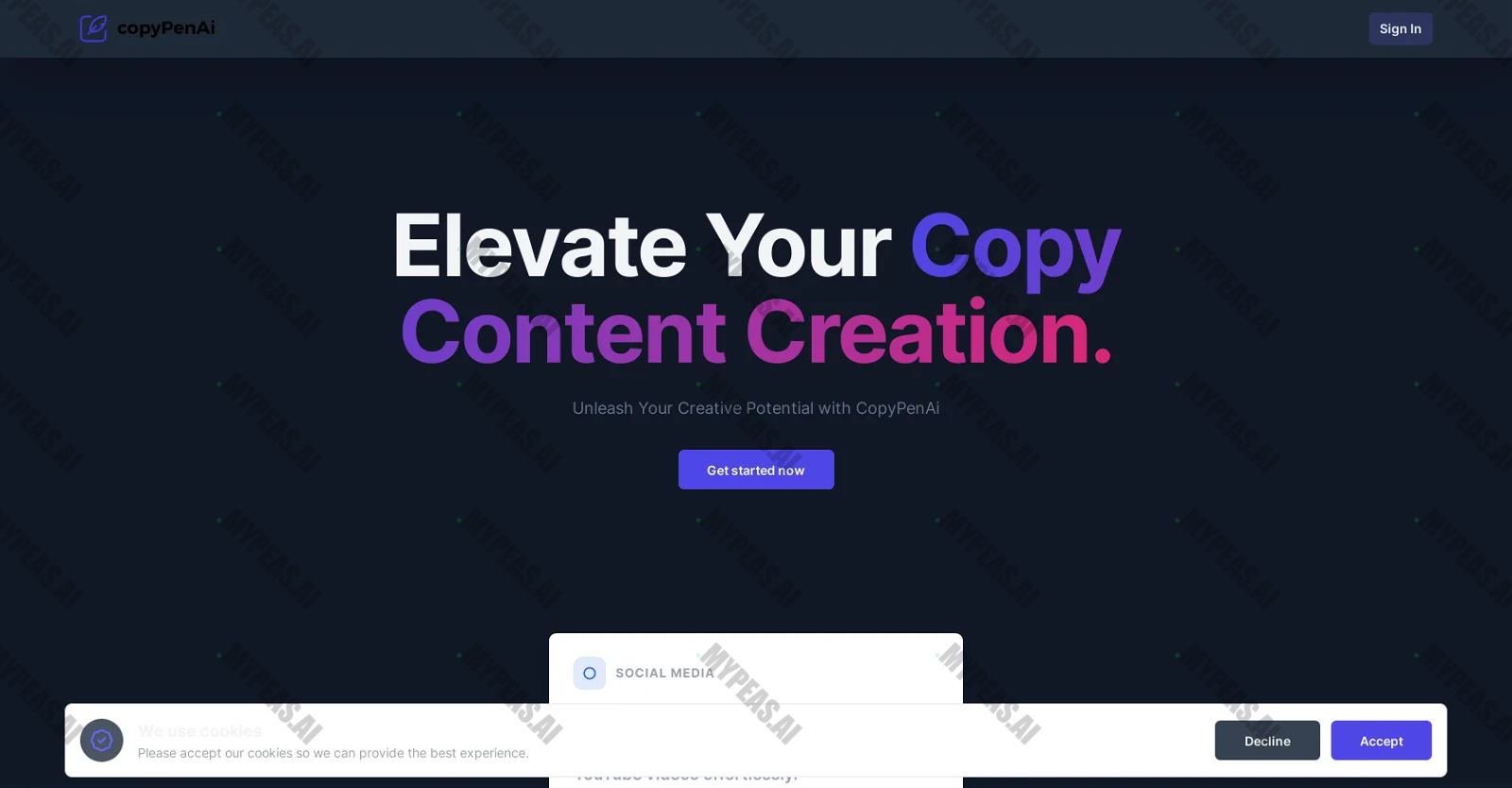 CopyPenAi screenshot