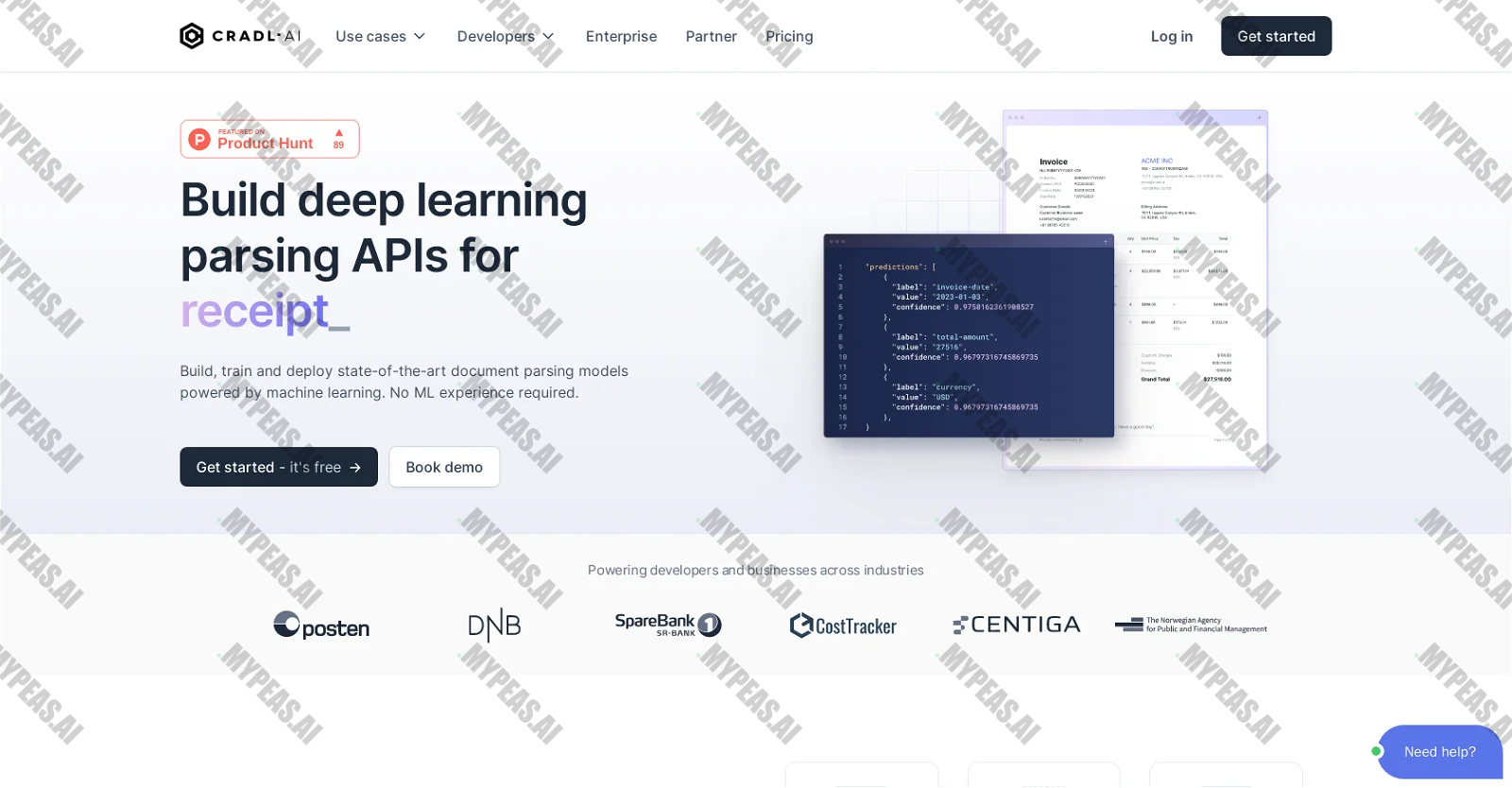 Cradl screenshot