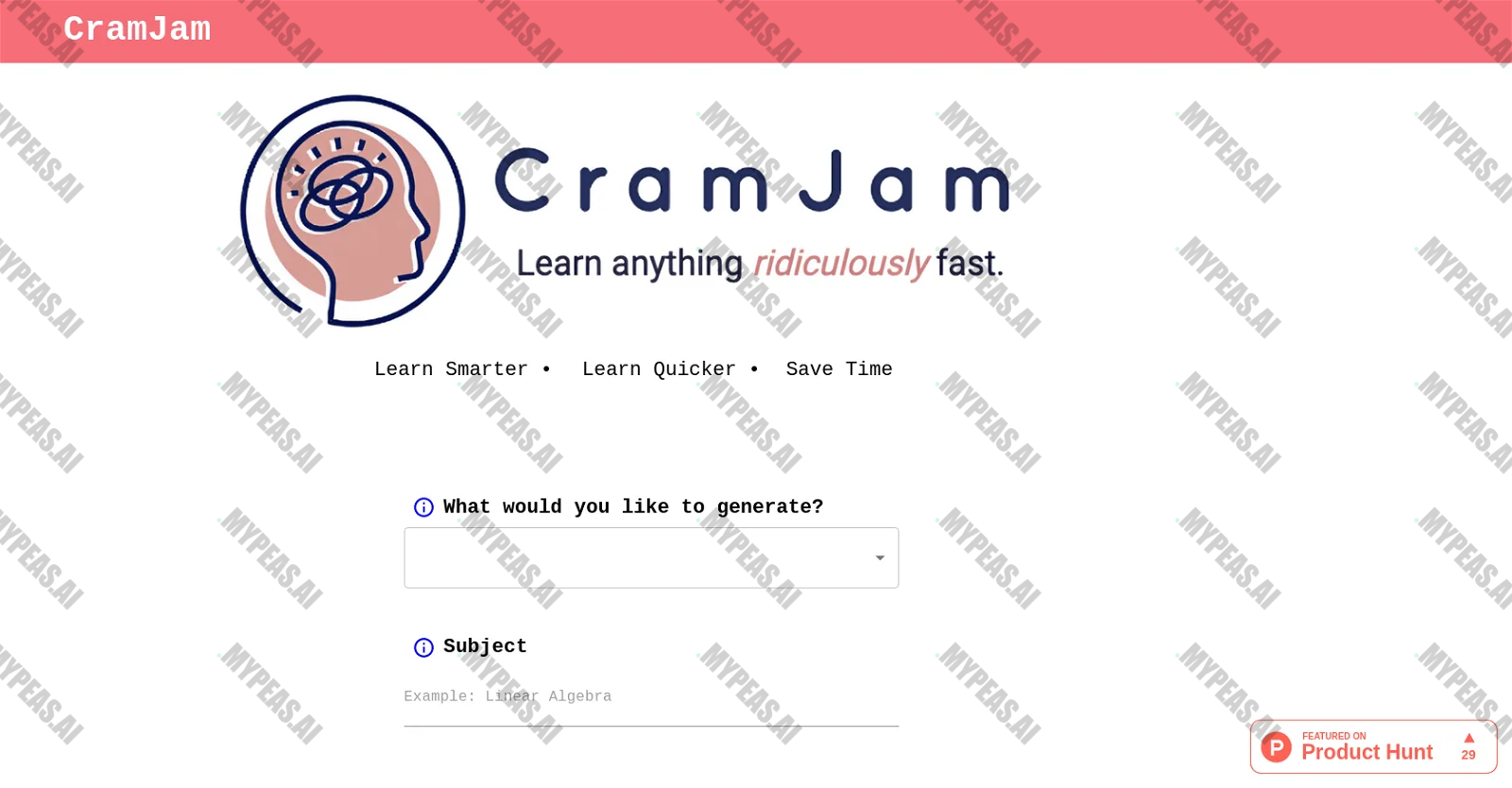 CramJam screenshot