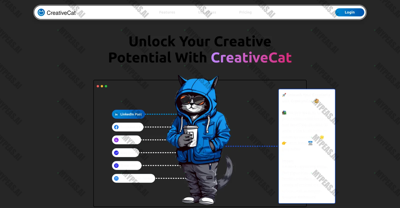 CreativeCat screenshot