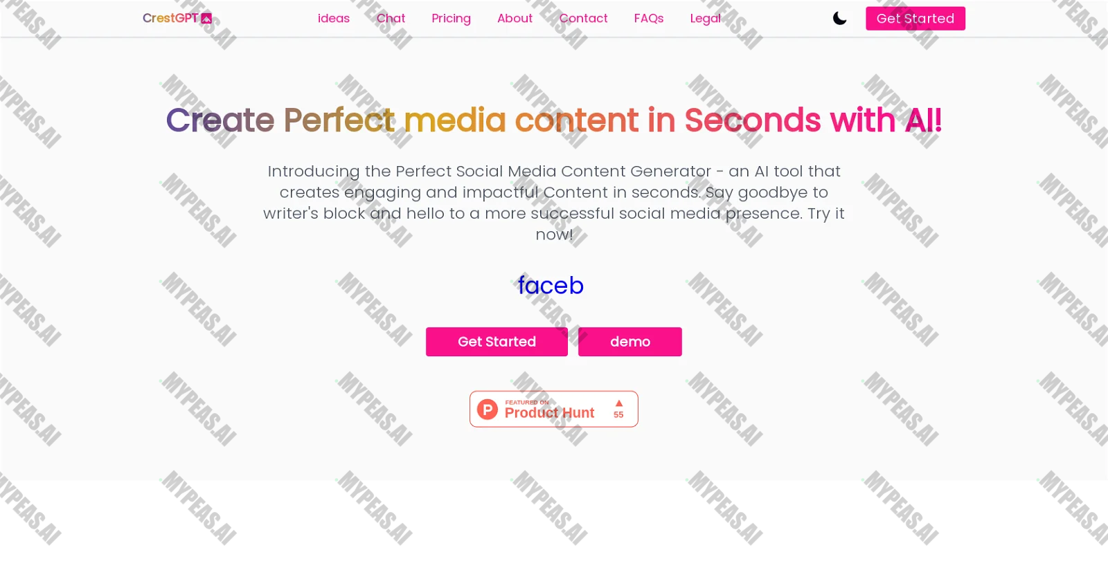 CrestGPT screenshot