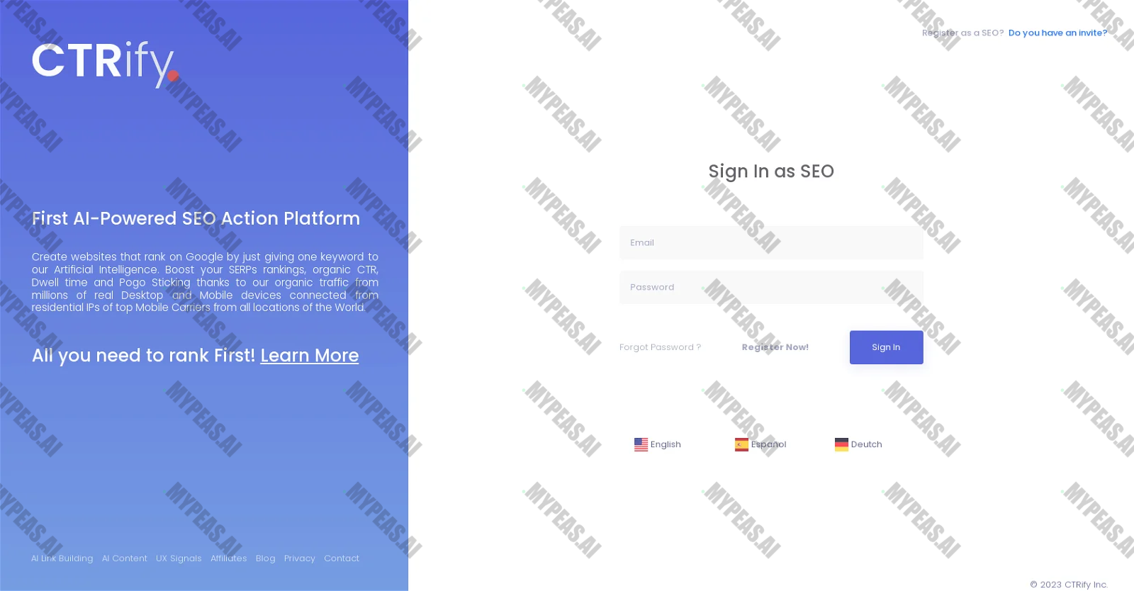Ctrify screenshot