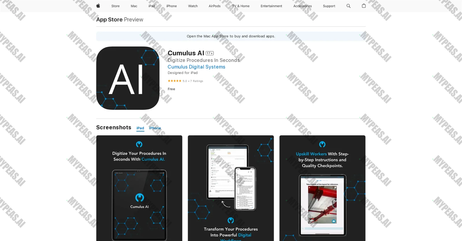 Cumulus AI screenshot