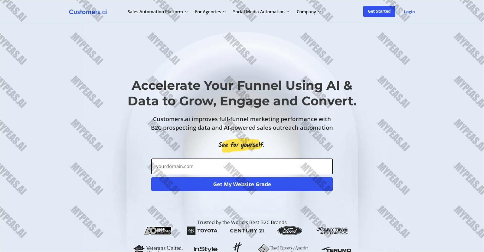 CustomersAI screenshot