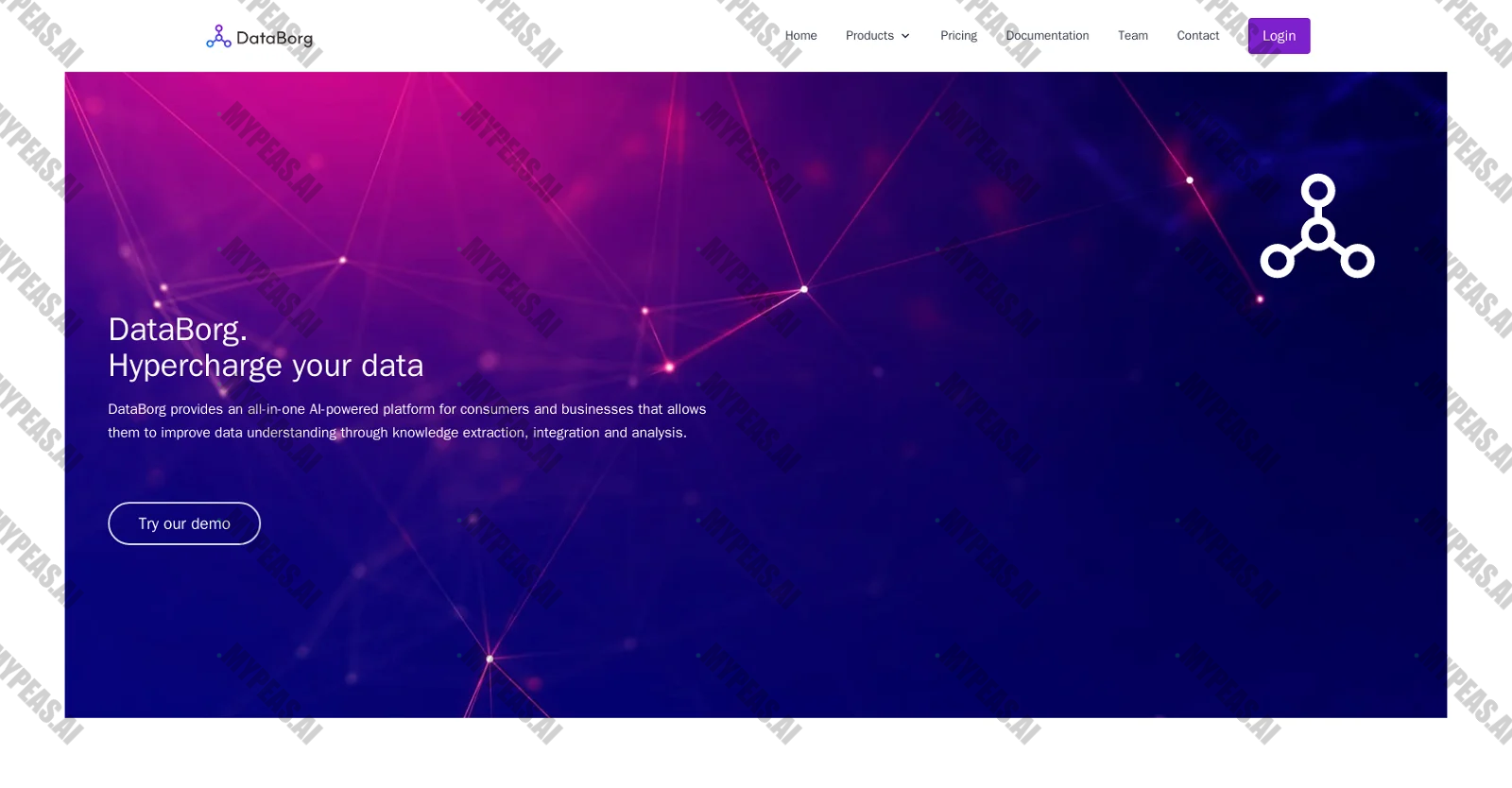 Databorg screenshot