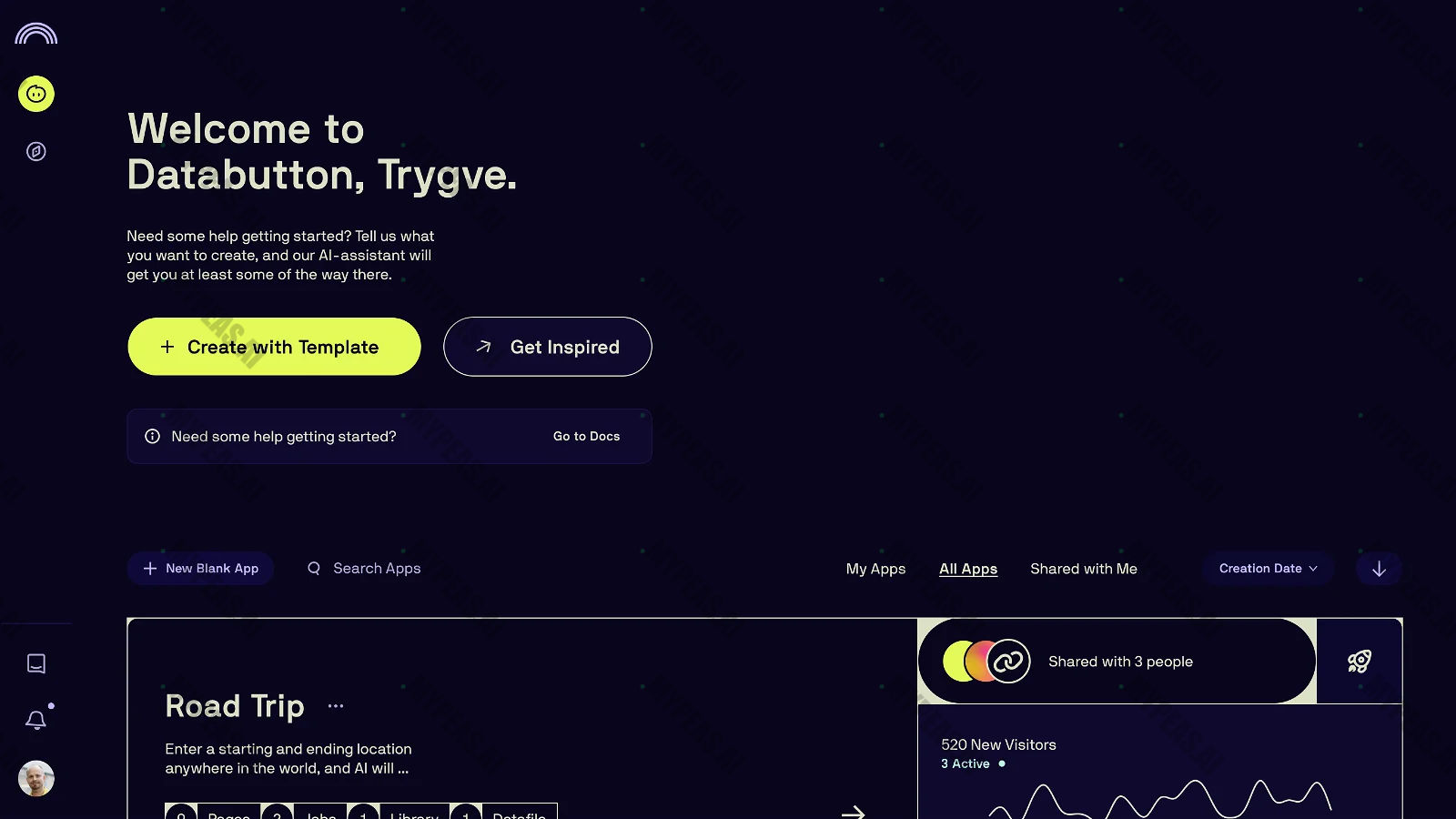 Databutton screenshot