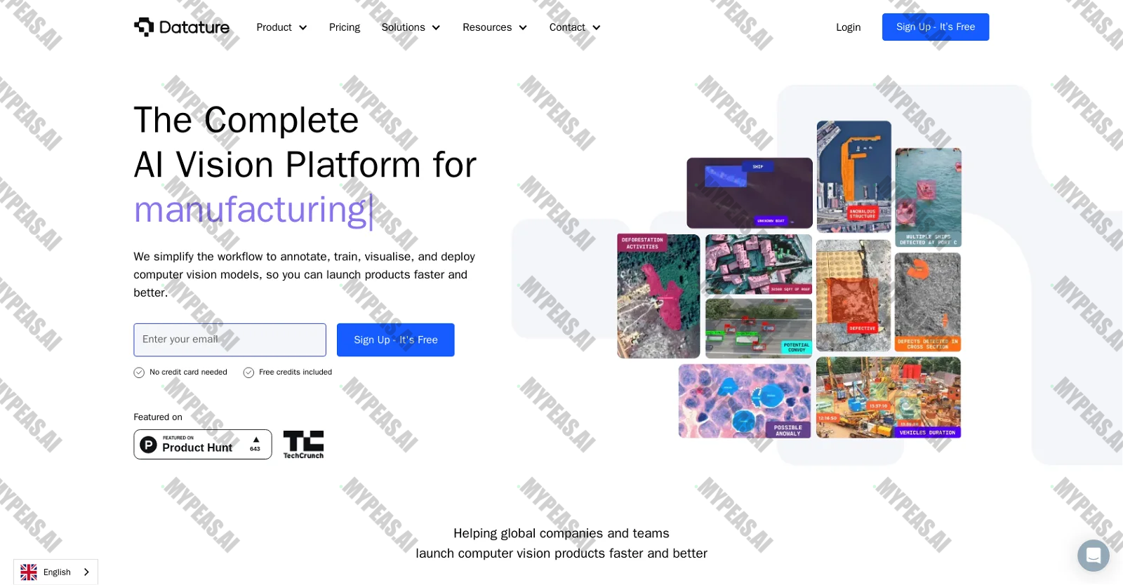 Datature screenshot