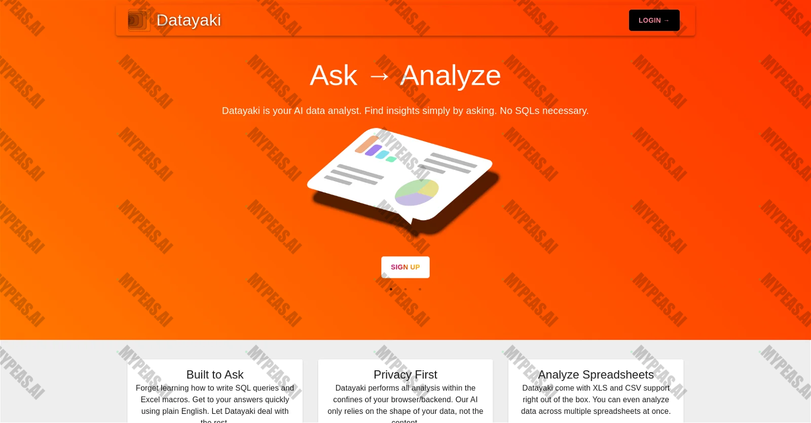 Datayaki screenshot