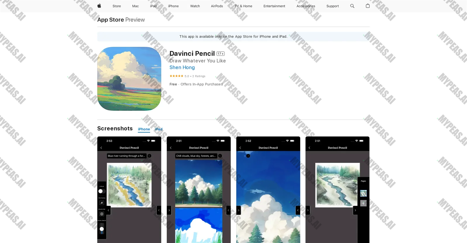 Davinci Pencil screenshot