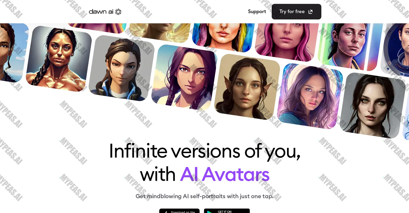 Dawn AI screenshot
