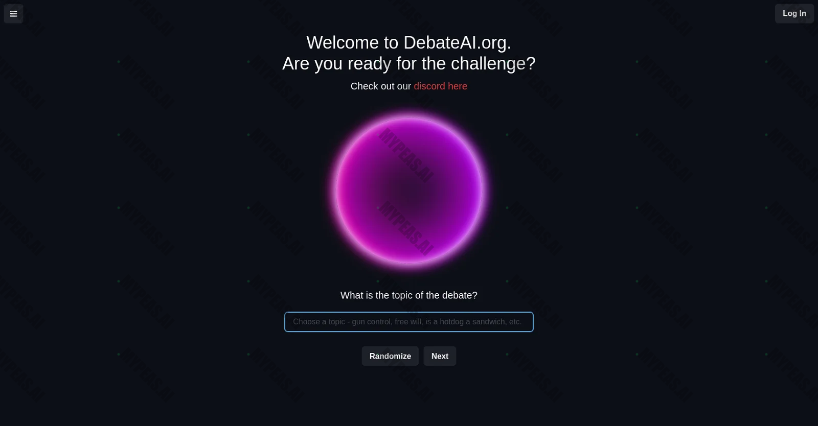 DebateAI screenshot