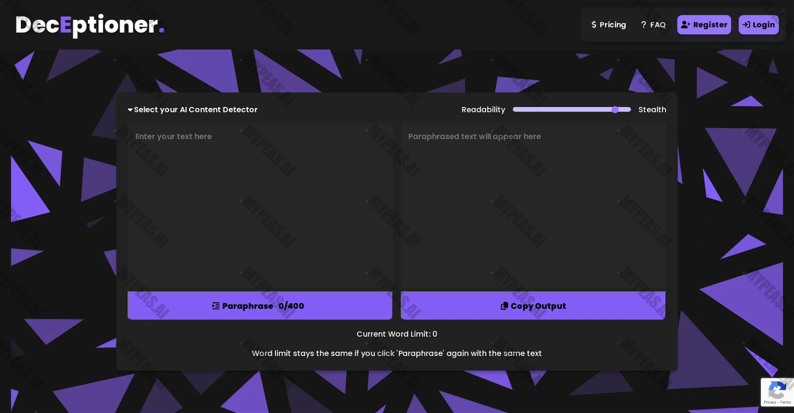 DecEptioner screenshot