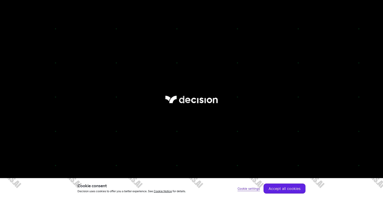 Decision screenshot