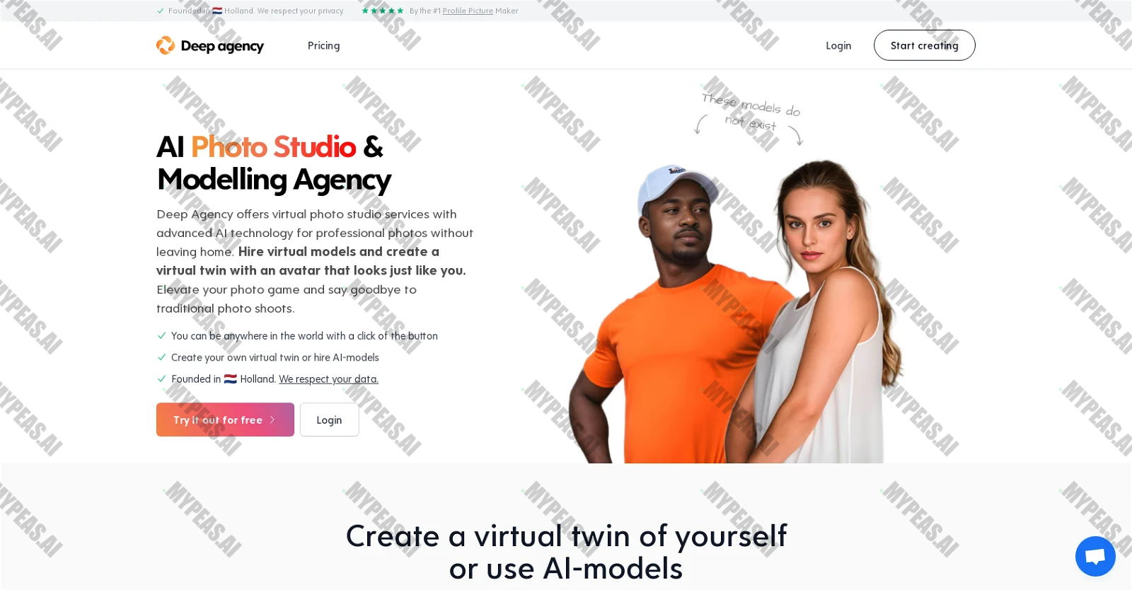 Deep Agency screenshot