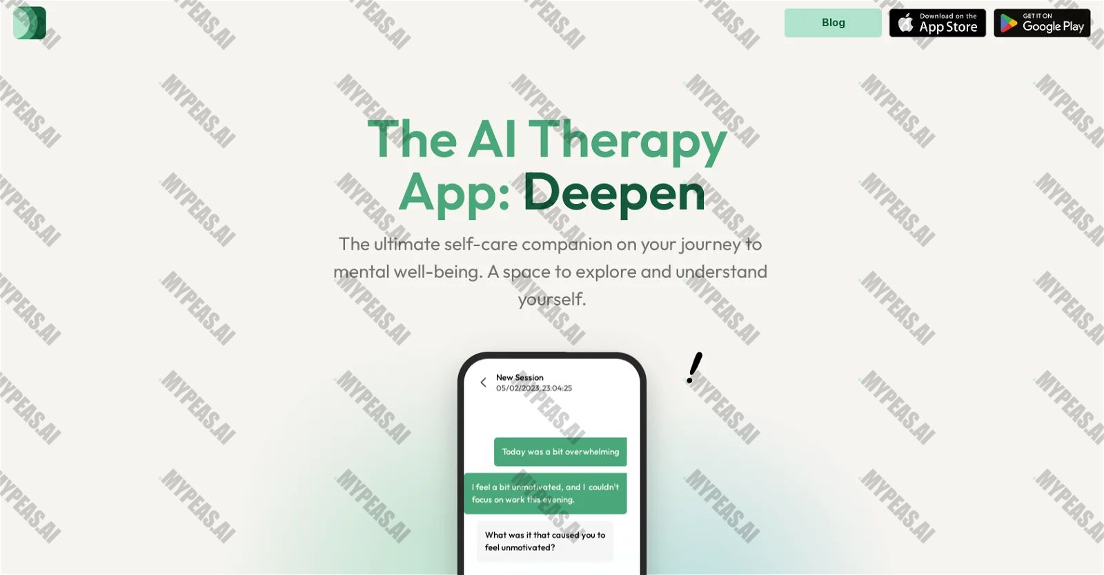 Deepen screenshot