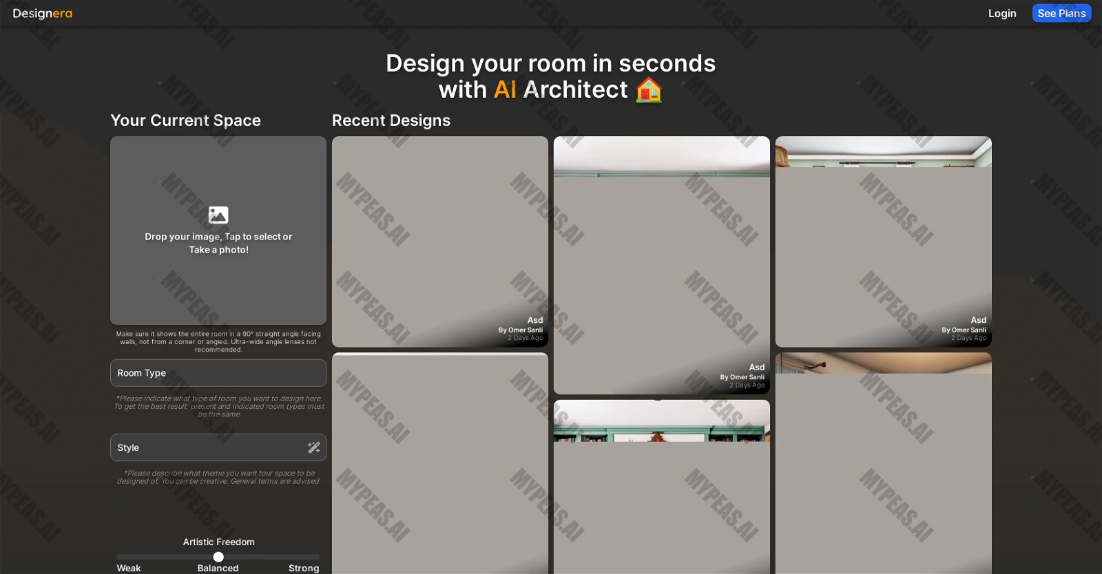 Designera screenshot