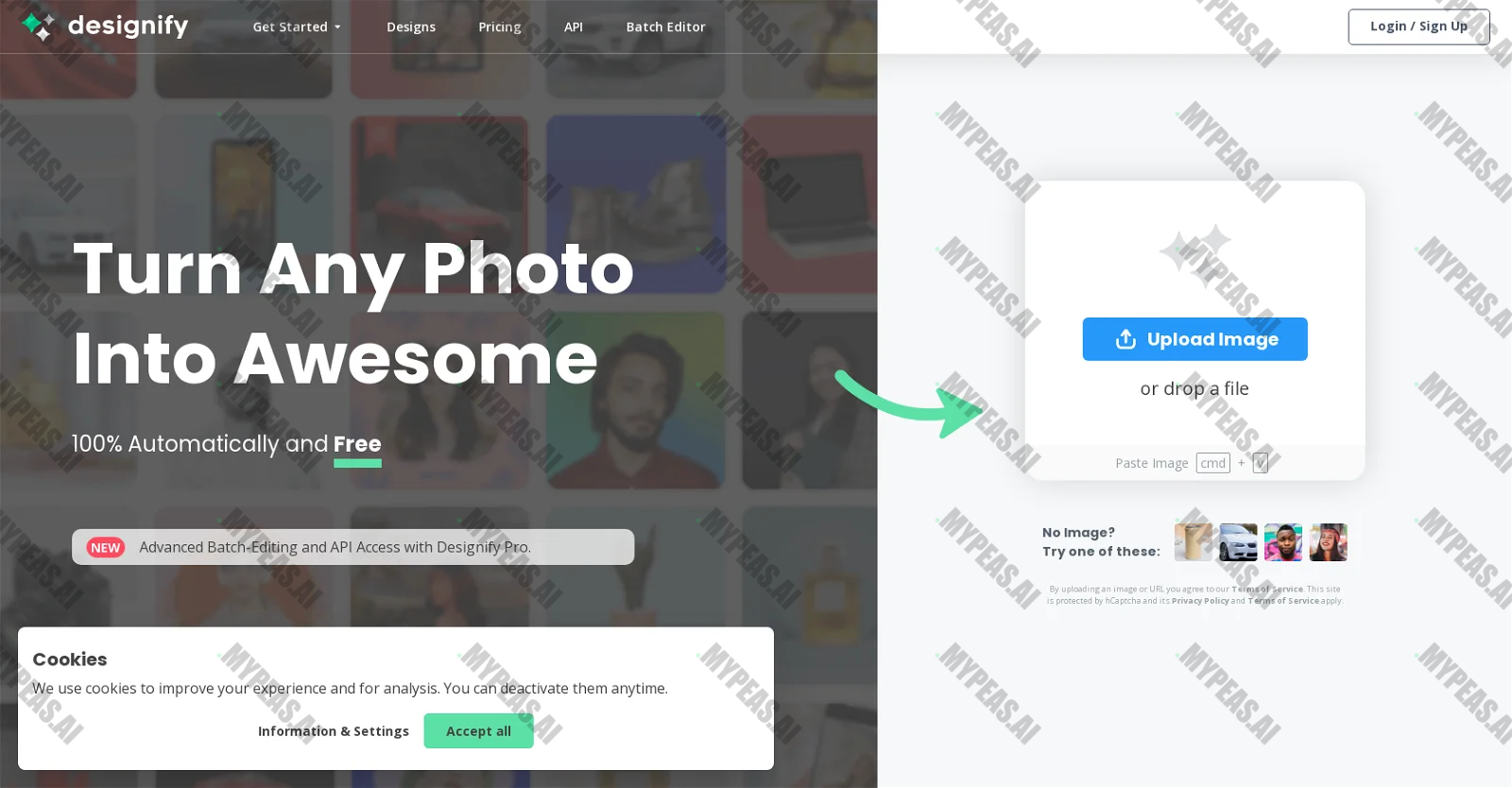 Designify screenshot