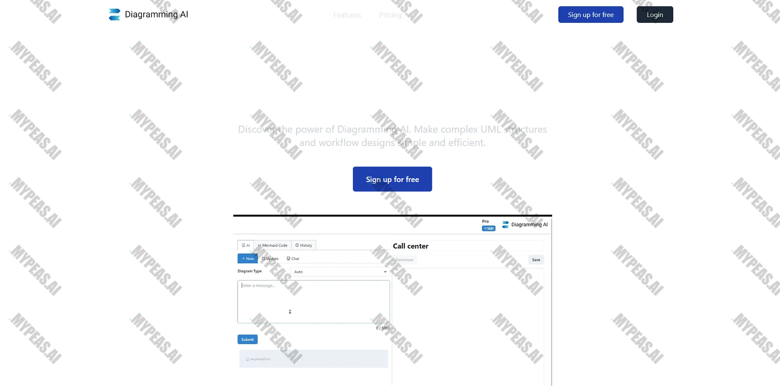 Diagramming screenshot