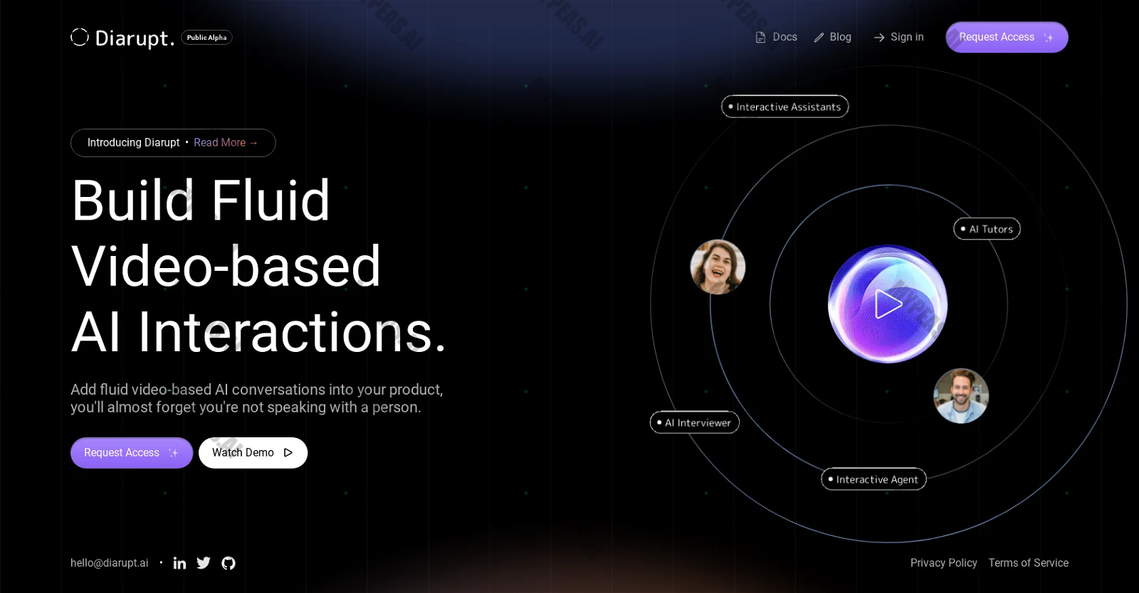 Diarupt screenshot