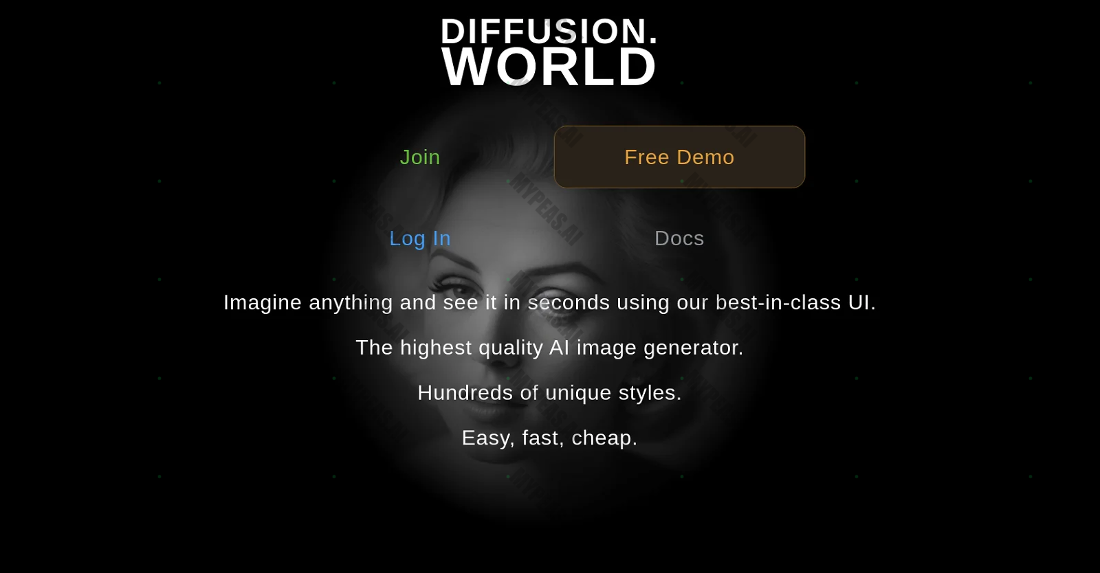 Diffusion World screenshot