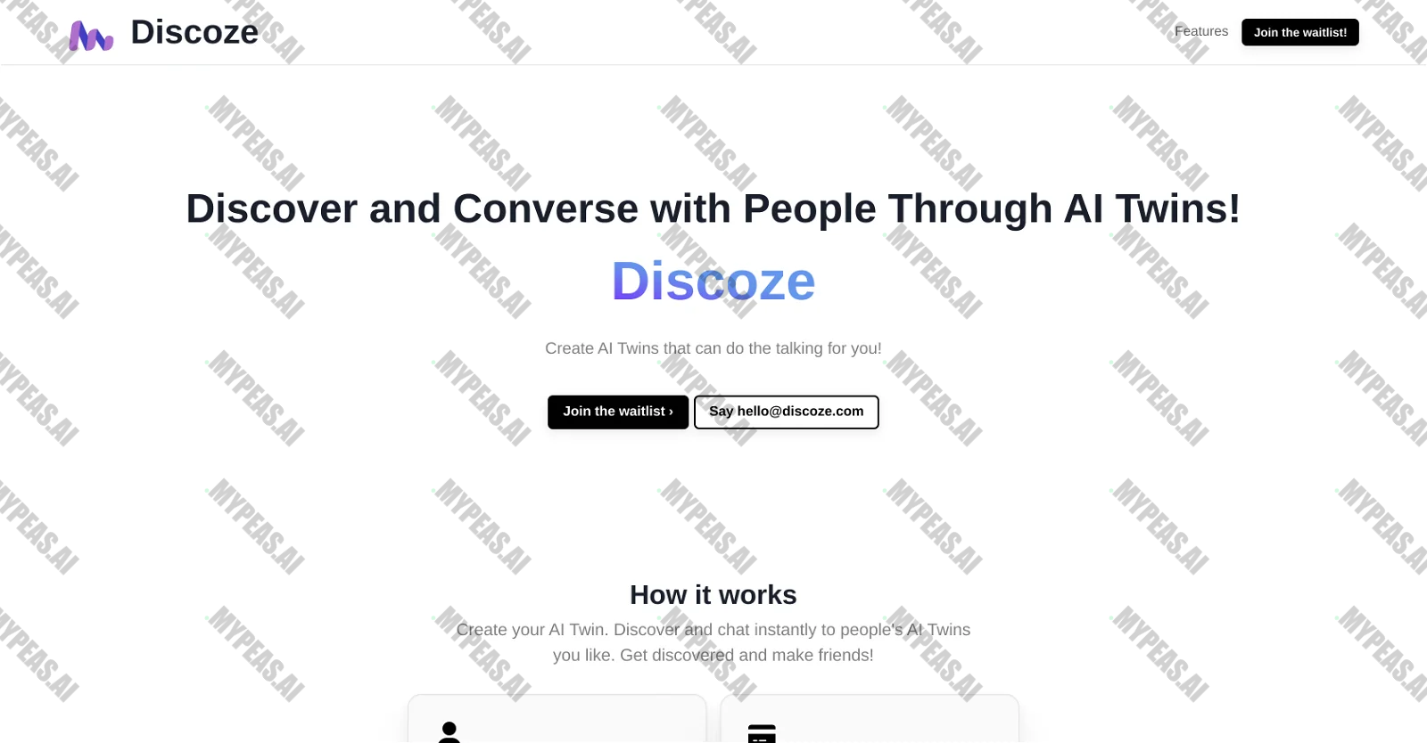 Discoze screenshot