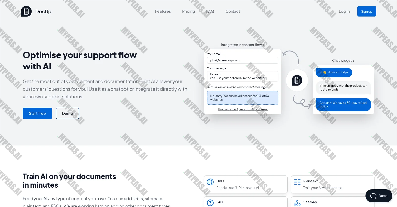 DocUp screenshot
