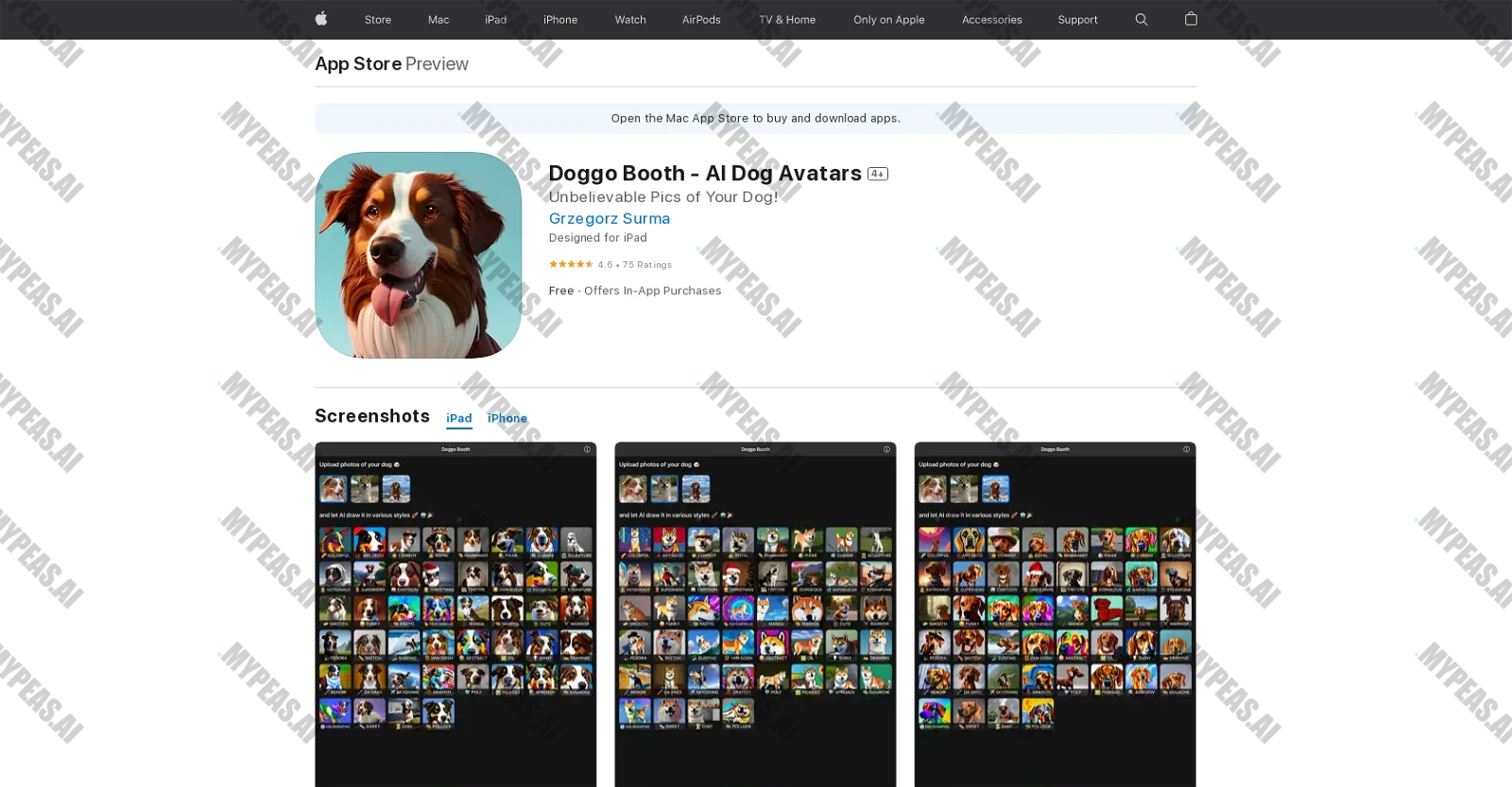 Doggo Booth screenshot