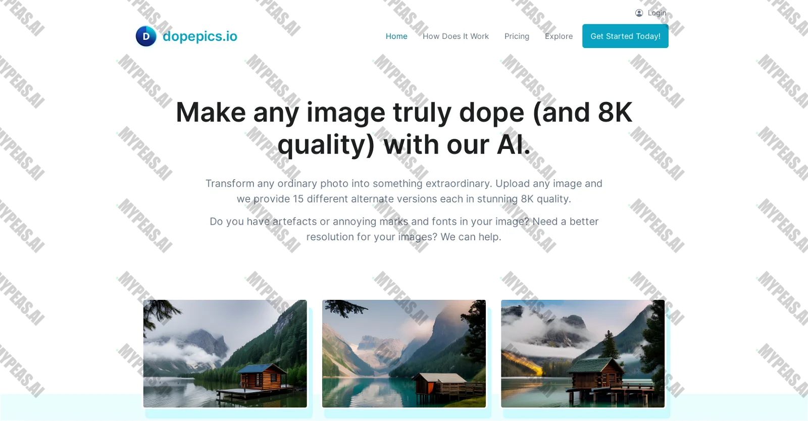 Dopepics screenshot