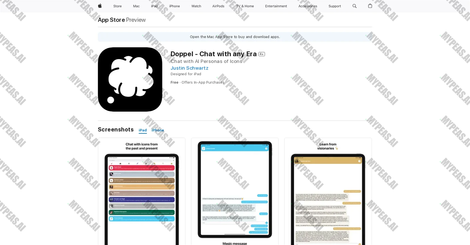 Doppel screenshot