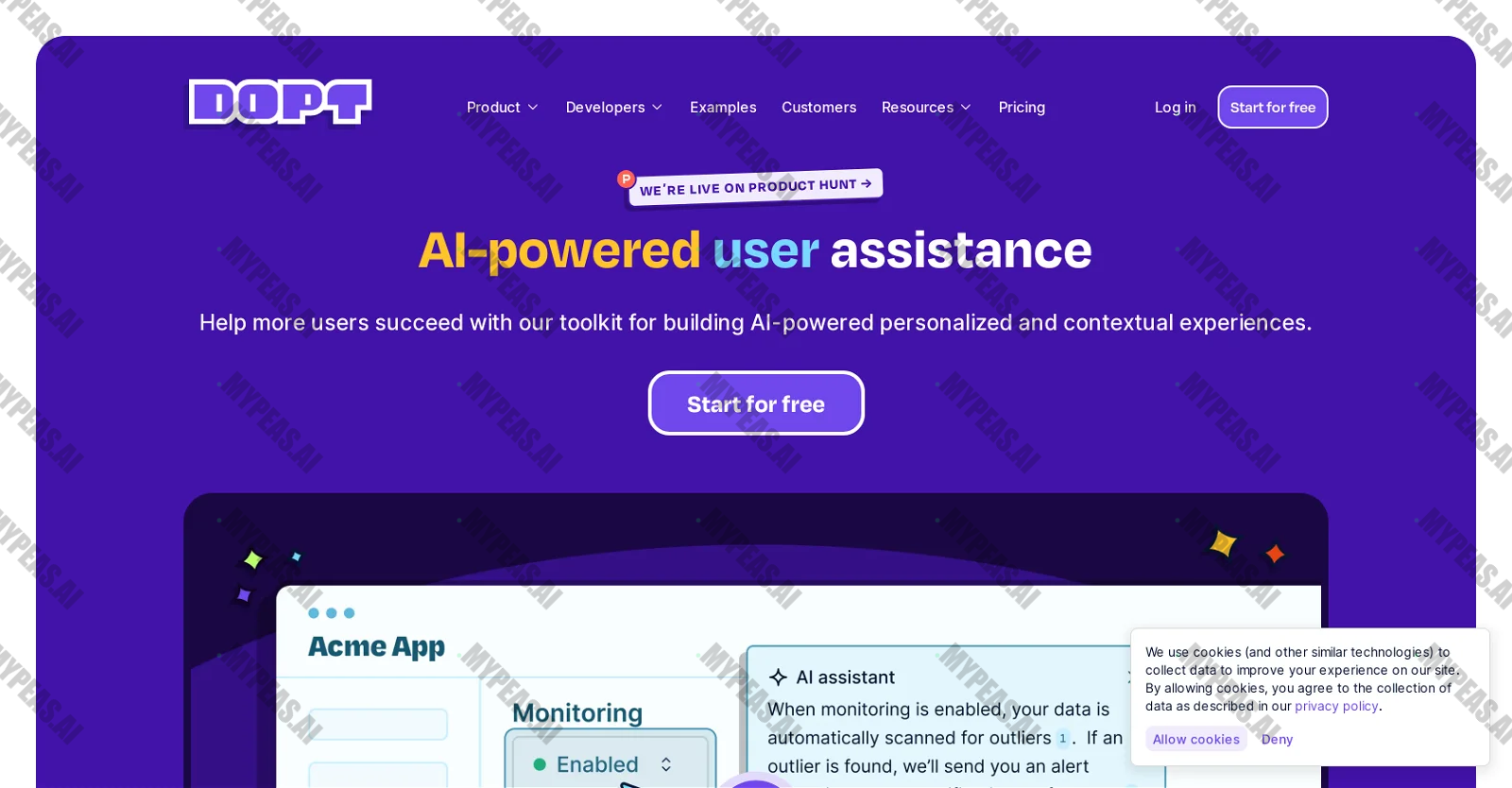Dopt screenshot