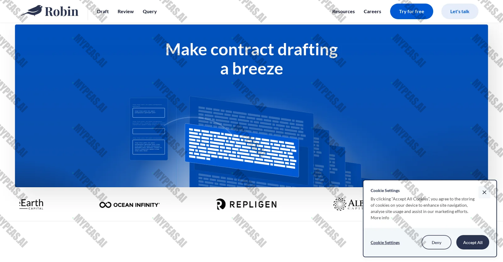Draft by Robin AI screenshot