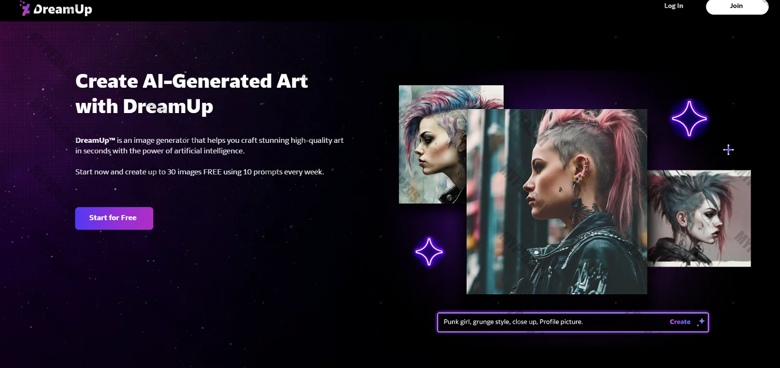 DreamUp screenshot