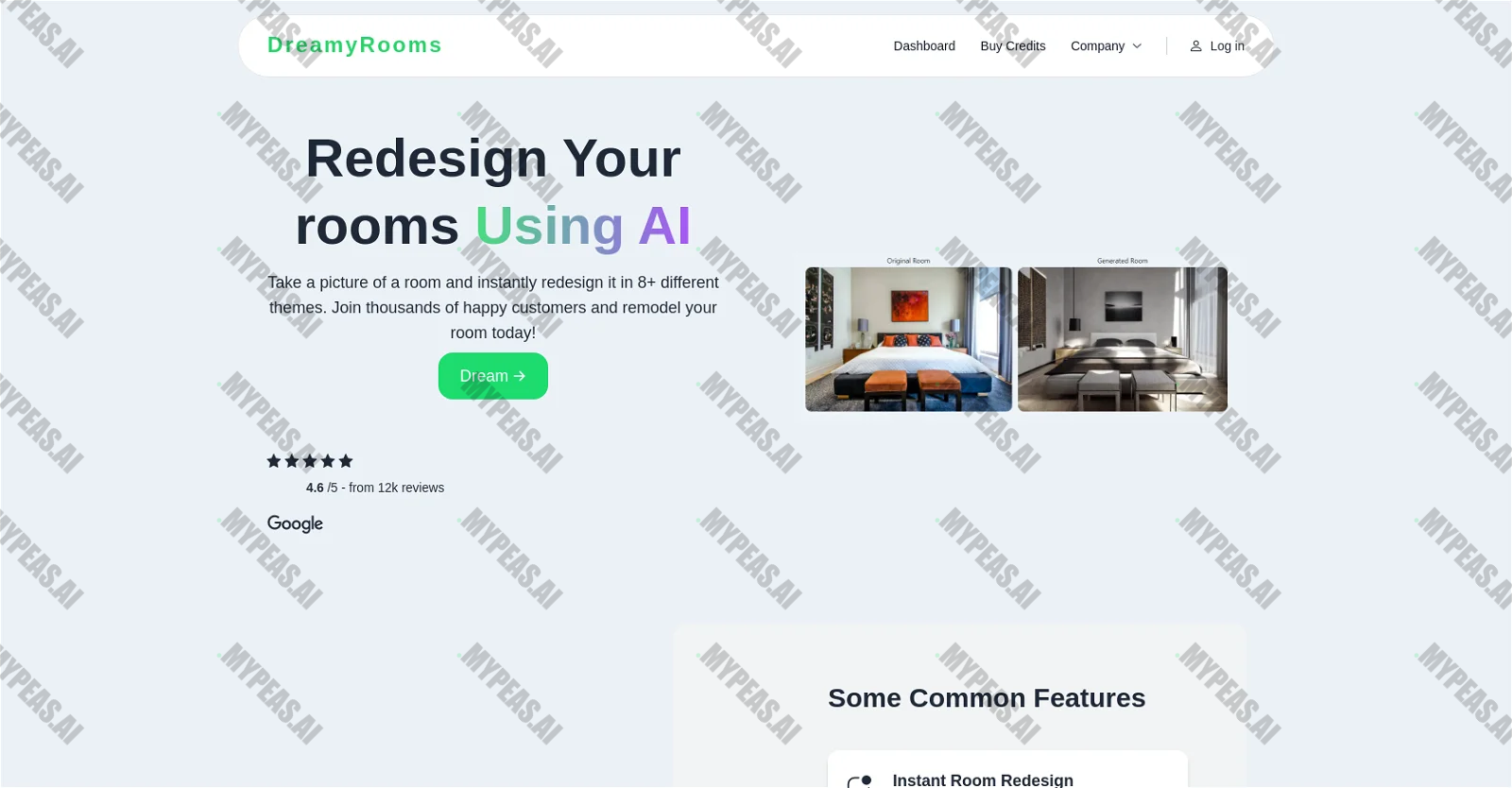 DreamyRooms screenshot