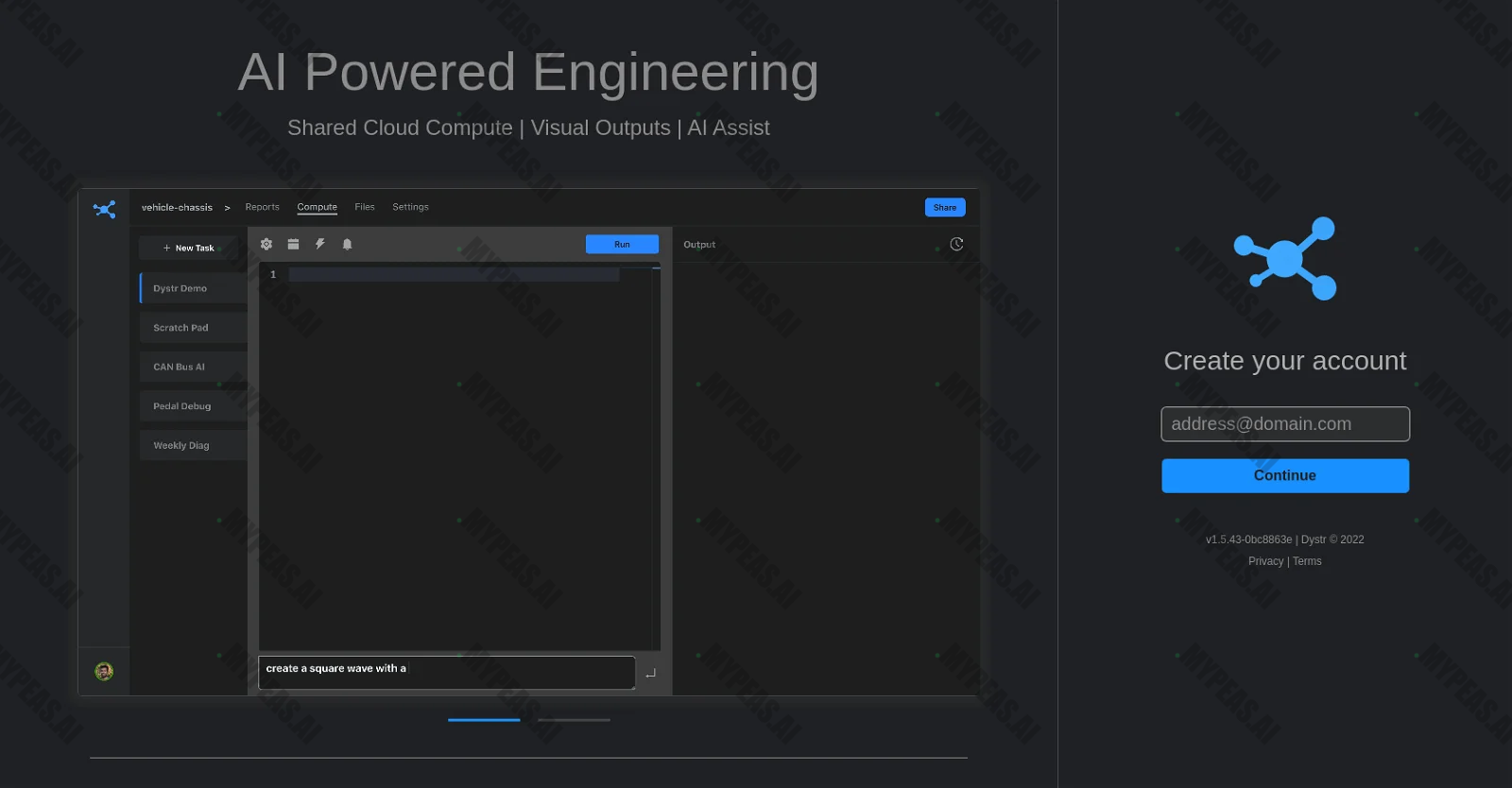 Dystr screenshot