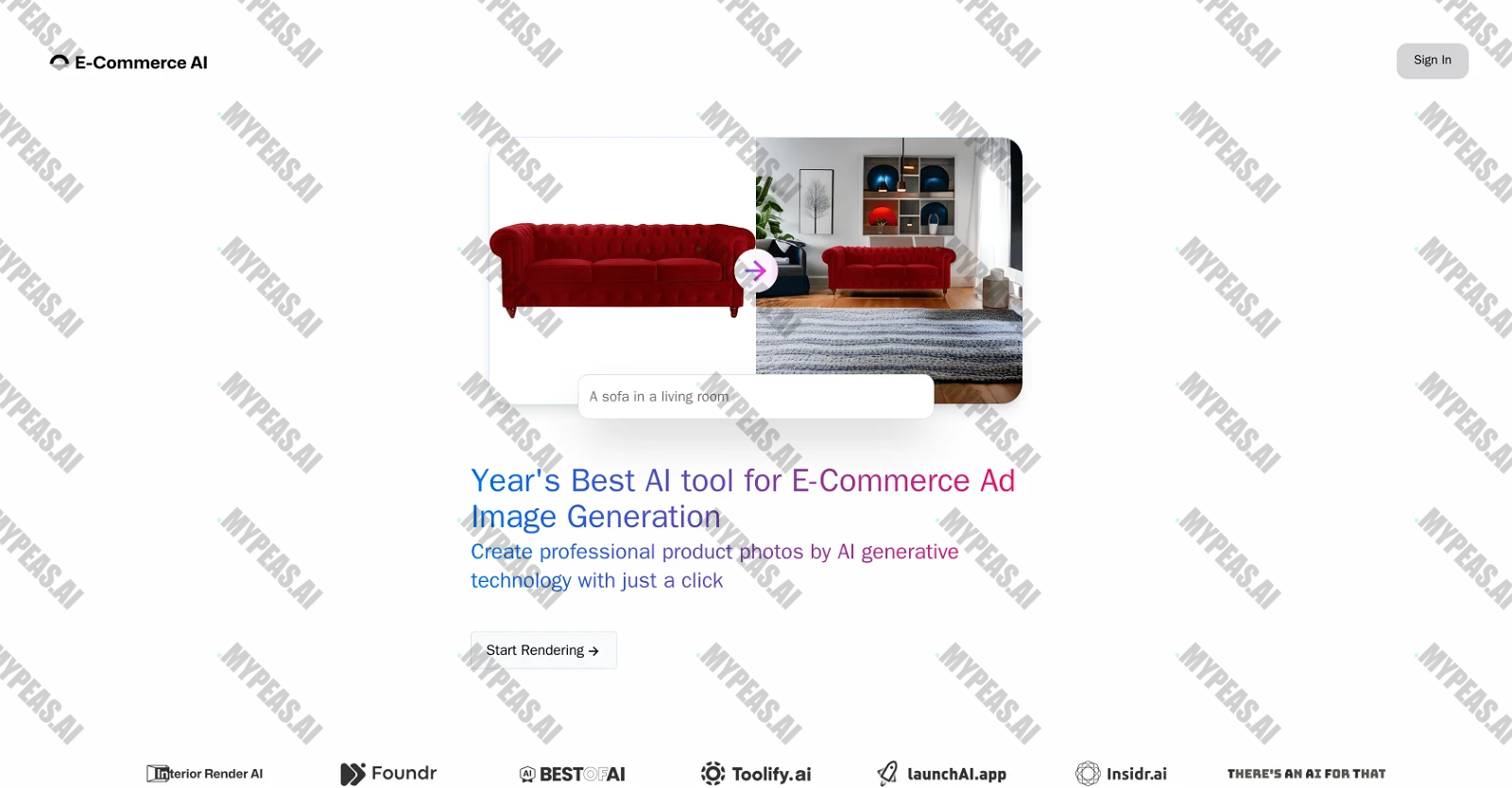 E-Commerce AI screenshot