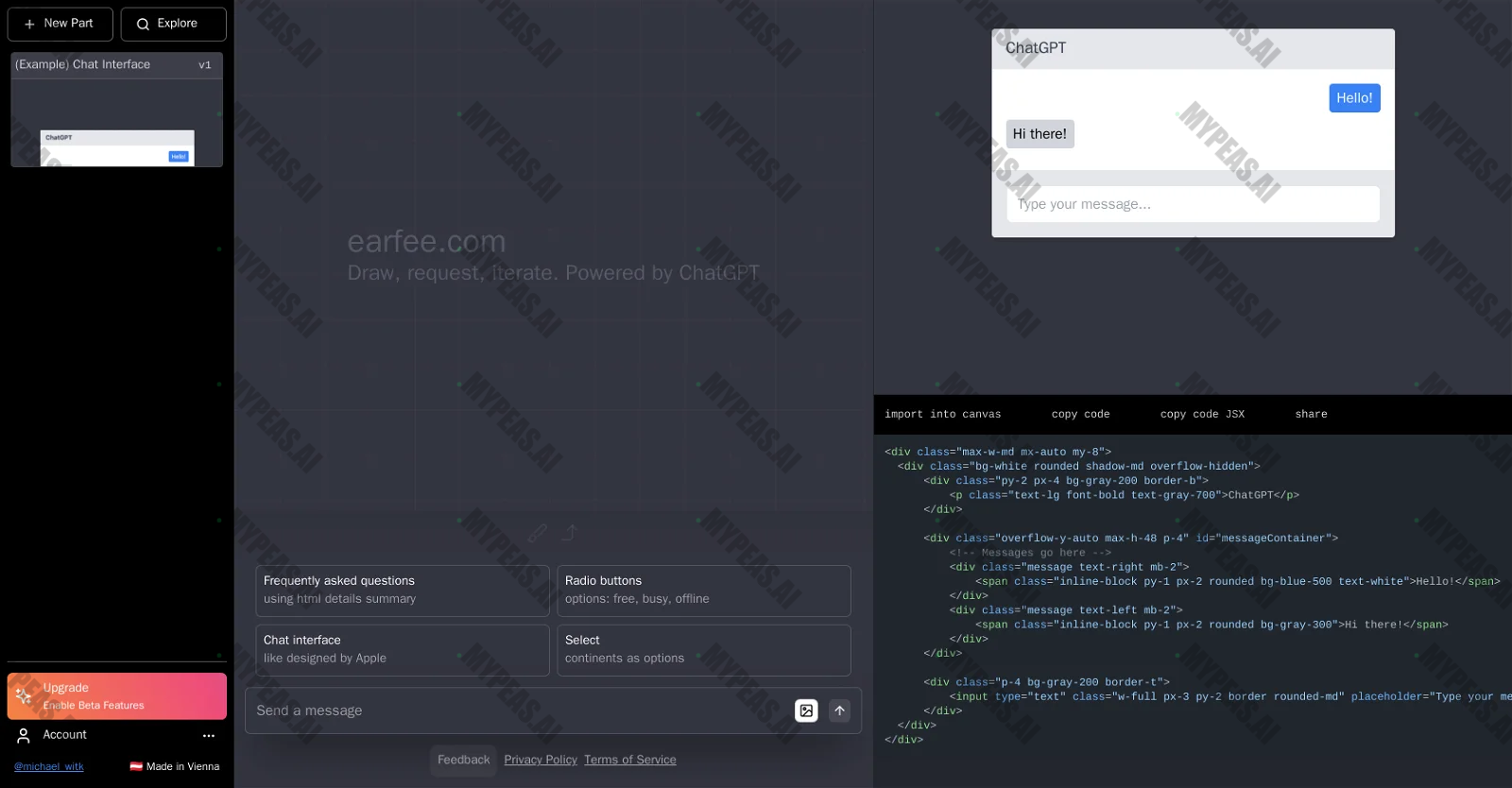 Earfee screenshot