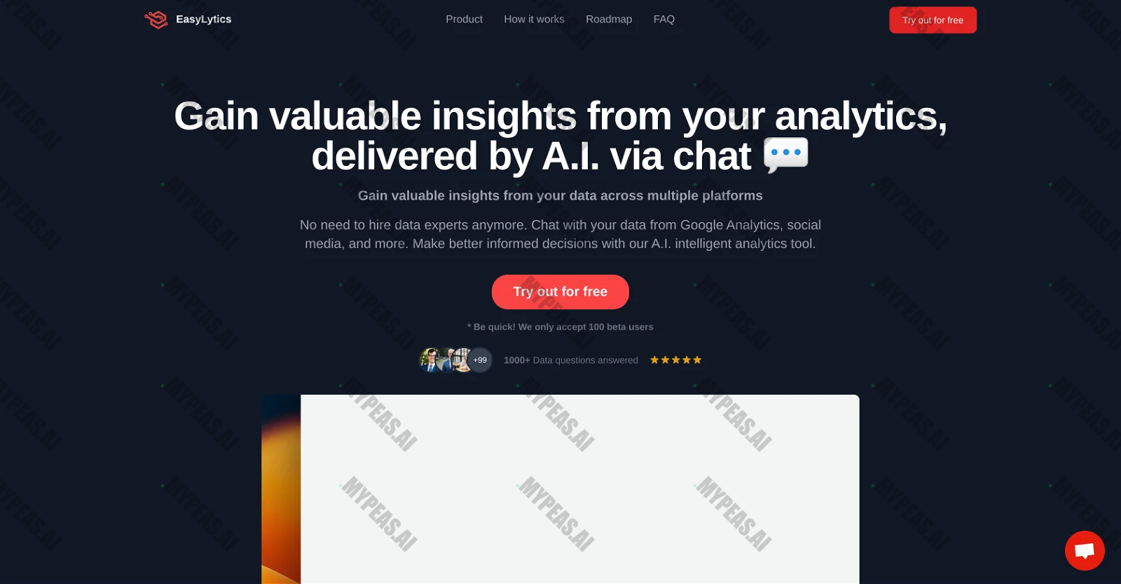 EasyLytics screenshot